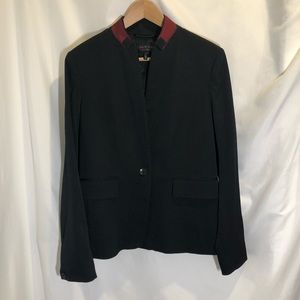 Rag & bone black blazer with tuxedo lapels